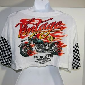 Vintage mid-drift top